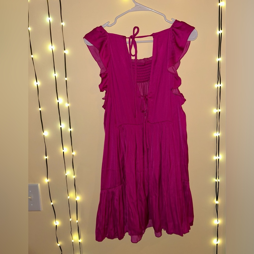 Free People Intimately. S. Pink Mini Babydoll Dress - Picture 7 of 9